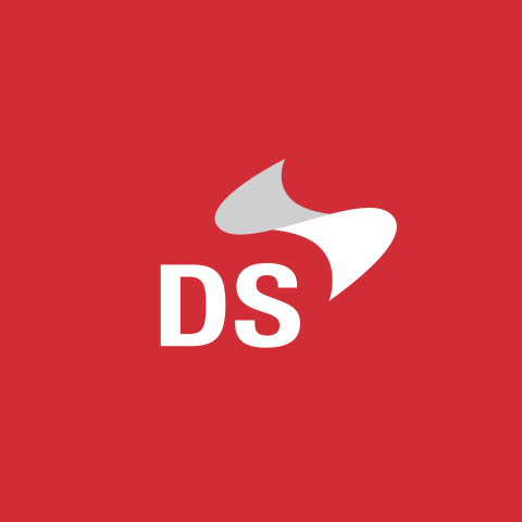 덕산하이메탈 로고