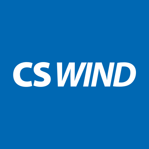 씨에스윈드 로고